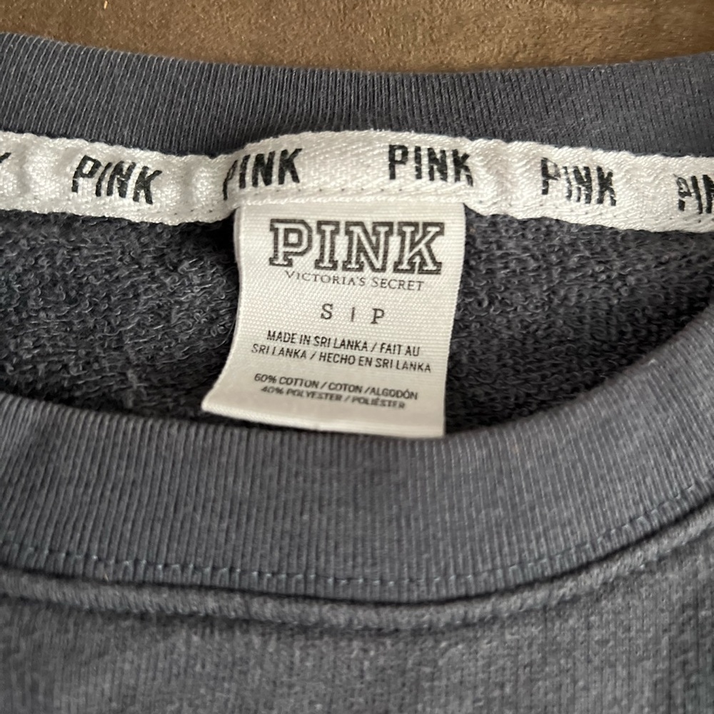 HTF PINK leopard crew - Picture 2 of 6